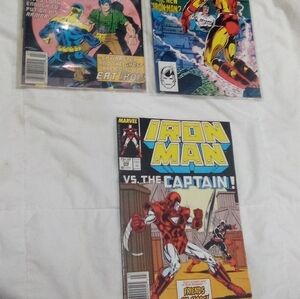 Lot Of 3 Ironman 80s Marvel Comics